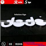 Custom Stainess Steel Buid up Outdoor Led Sign Lighting