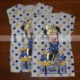 Cartoon Mickey Vest for Baby Girls in Summer Baby Girl No-sleeved T-shirt thumbnail-5