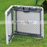 4 ft Rectangle Plastic Outdoor Folding Pool Tables,Swimming Pool Plastic Table,HY-Z123 thumbnail-5