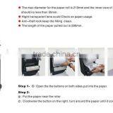 Wholesale Plastic Toilet Auto Cut Paper Towel Dispenser thumbnail-6