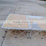 Hot Seling Aluminum Acrylic Portable Stage With Wheelchair Ramp for 80cm High Stage With Landing and Guard Rails thumbnail-3