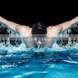 Customized Logo Available Wholesale Waterproof Silicone Swim Cap thumbnail-3