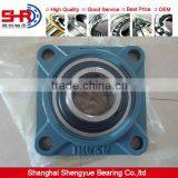 1-9/16" Four Bolt Flange Bearing UCF208-25 Pillow Block Bearing F208 thumbnail-1