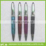Advertising Diamond Crystal Ball Pen ,Glitter Leather Pen With Custom Logo Manufacture thumbnail-4