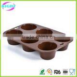 Food Grade Round Silicone Mini Muffin Pan