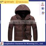 Men Thick 50D Plus Size Winter Bomber Hoody Fashion Jacket Stock for European Market Quality Choice thumbnail-3