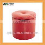Wholesale Red PU Shoe Storage Ottoman DO-6101 thumbnail-1