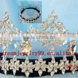 High End Elegant Crystal Kings Crown thumbnail-1