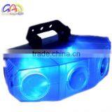 2015 New Items Four Heads Led Moon Flower Effect Light With Plastic Clear Body thumbnail-1