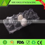 10 Packs blister plastic clear egg container