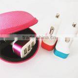 5.1a Portable Usb Car Charger 3 Usb Ports Car Charger Adapter for Smartphone thumbnail-6
