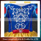 2016 Hot Sale Appliqued Princess Dresses for Kids Long Princess Dress thumbnail-3
