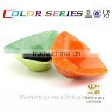 Wholesale Hand Ceramic Other Flat Ware, Enamel Bowl for Snack