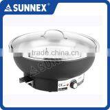 SUNNEX Hot Sale Round Electric 6.8ltr Chaffing Dish Set thumbnail-1