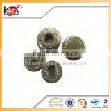 Metal Jean Prong Custom Red Colored Ring Snap Clips Designer Button thumbnail-6