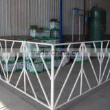 Powder Coated Square Tube Crowd Barrier for America