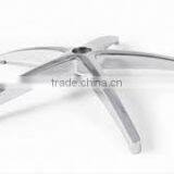 High Quality Aluminum Alloy Die Casting Chrome Plated Office Chair Base Supplier's Choice