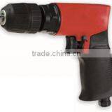 3/8" (10 MM) PISTOL GRIP INDUSTRIAL AIR REVERSIBLE DRILL (1800 RPM) (TEASING TRIGGER) (GS-0719U)