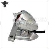 LED Retro Aluminum Tribar Motorcycle Tail Light for Harley Cafe Racer thumbnail-3