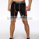 Guangzhou Wholesale or Custom Men Spandex Black White Compression Wolf Boxer Shorts Running Shorts thumbnail-2