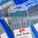 ISO 6848 standard wp wolfram tungsten electrode pure1.4mm