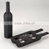 5pcs ABS Bottle Shape Wine Accessories Gift Set