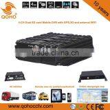 H.264 Car Mobile DVR Audio Video Sync , GPS,3G/4G,WIFI.Car Black Box Function thumbnail-4