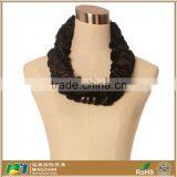 Women's Winter Soft Faux Rabbit Fur Twisted Neck Wrap Around Scarf