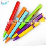 Colorful Rubber Grip Ball Point Pens;flexible Rubber Grip Ballpoint Pens thumbnail-3