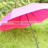High quality 3 foldable umbrella for brands