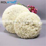 7'' natural 100% wool 1'' pile double sided buffing and polishing pad bonnet