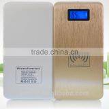 Qi Wireless Power Bank Charger 12000mah Real Capacity,LED and Digital Capacity Display,dual USB Output thumbnail-4