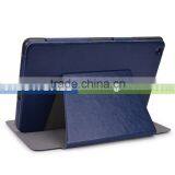 Blue Hot Press Leather Flip Case Cover Stand For Apple IPad Mini