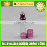 50ml straight round acrylic colored airless lotion pump bottle