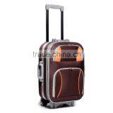 OEM and ODM polyester /eva coffee luggage with high quality