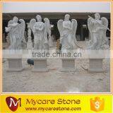 Hunan White Marble Four Season Lady Sculpture for Garden Decoration thumbnail-2