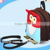Neoprene Owl Shape Kids Zoo Animal Backpack thumbnail-4