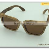 Trade Assurance 2015 New Fashion OEM Cheap Natura Wooden Sunglasses Italy Design Wood Sunglasses