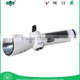 Wholesale Wind-Up Emergency Flashlight Cell Phone Charger With Car Solar Charge
