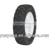 7 Inch Solid Rubber Wheel/lawn Mover Wheel/plastic Wheel