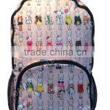 210D Polyester Cotton School Bag, Backpack Bag for Sale thumbnail-1