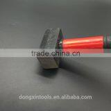 Red Handle Rubber Covered Iron Hammer thumbnail-2
