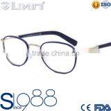 New Style Metal Optical Frame With Acetate Temple TF5333