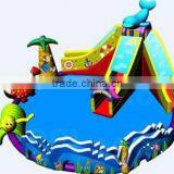 2013 Huge Blue Inflatable Water Park!