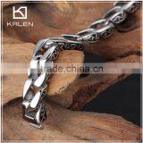 925 Silver Plated 316l Stainless Steel Bracelet Jewelry Germany With Clasp thumbnail-5