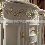 WTS16033 Classic Luxury 39 Inch Mirror Type White Solid Wood Bathroom Cabinet Vanity Free Sample thumbnail-3
