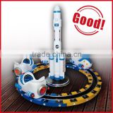 indoor amusement park rotating rides Spaceship Kiddie Rides Game Machine coin operated Train castle kids game machine