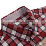 100%cotton One Side Brush Twill Check Fabric thumbnail-4