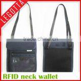 RFID Blocking Passport Holder Stash Pouch Money Security Travelling Neck Wallet thumbnail-1