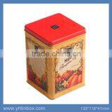 Airtight Rectangular Metal Tin Box for Cookies thumbnail-1
